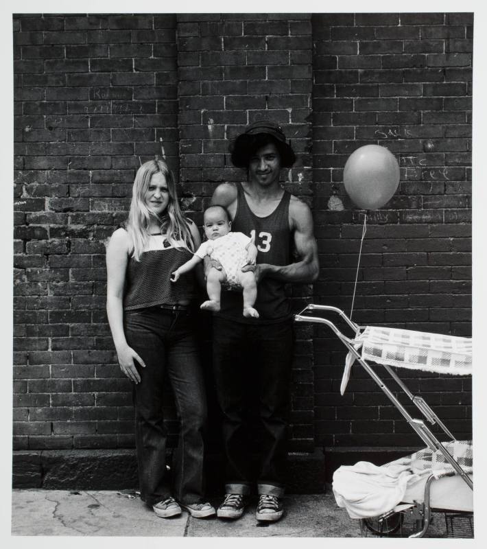 Couple, baby, balloon, from the series "Lower West Side"