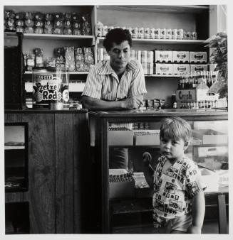 Boy and Shopkeeper, Buffalo, New York, from the series "Lower West Side"