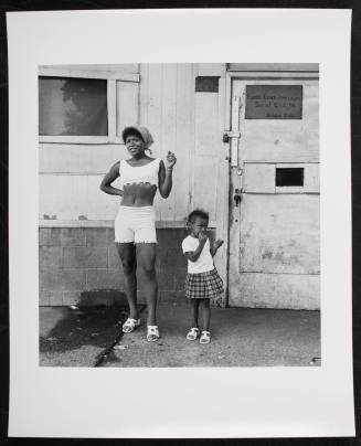 Yvonne and Daughter, from the series "Lower West Side"