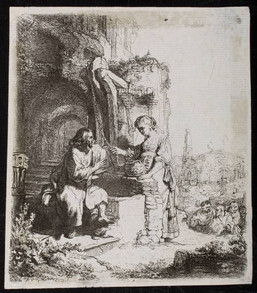 Christ and the Woman of Samaria among Ruins