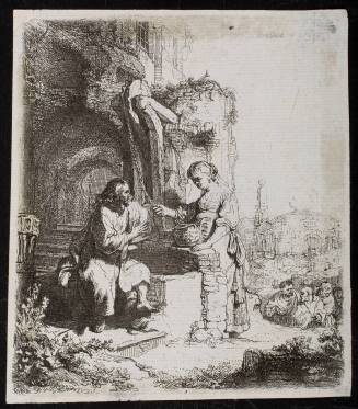 Christ and the Woman of Samaria among Ruins