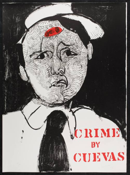 Title Page, from the portfolio "Crime by Cuevas"