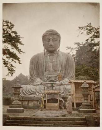 Amida Buddha (the Great Buddha) at the Kotoku-in Temple, Kamakura