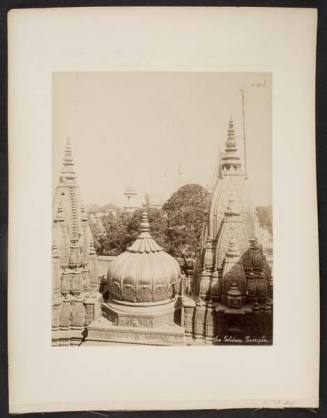 Besesher Nath, the Golden Temple, Benares, from "Travel Album"