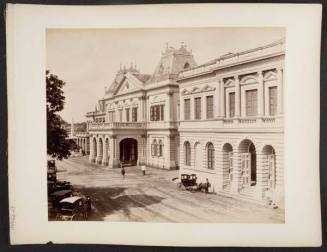 Post Office and Exchange, Singapore, from "Travel Album"