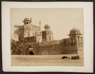 Views of the Fort, Lahore Gate, Agra, from "Travel Album"