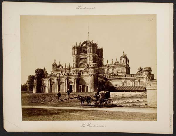 La Martiniere, Lucknow, from "Travel Album"