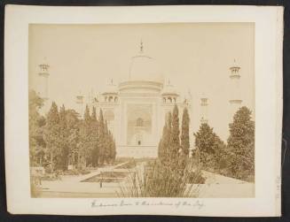 Entrance Door to the Interior of the Taj., from "Travel Album"