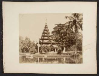 The Burmese Pagoda in the Eden Gardens, from "Travel Album"