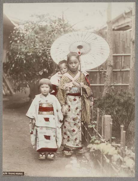 Nursemaid with Two Children