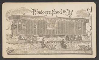 Studio Imprint for the Palace Railroad Photograph Car Company