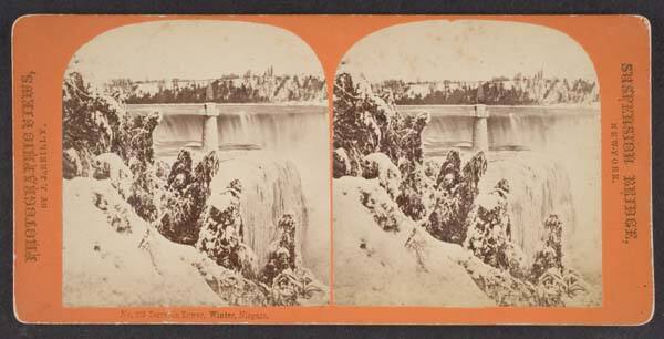 Terrapin Tower, Winter, Niagara, from the series "Photographic Views"