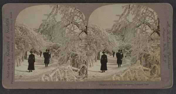 Niagara--A Path Amid the Snows, Prospect Park