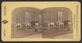 Washington's Carriage, from the "New Series: Centennial Exhibition, Philadelphia, 1876"