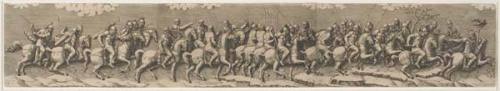 A Procession of Roman Horsemen