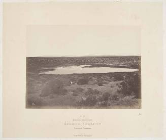 Small Soda Lake, Carson Desert, from the series "Geological Exploration of the Fortieth Parallel"