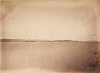 Mono Lake and Island, from the series "Geological Exploration of the Fortieth Parallel"