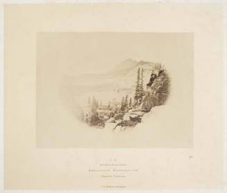 Lake Lall, Uinta Mountains, from the series "Geological Exploration of the Fortieth Parallel"