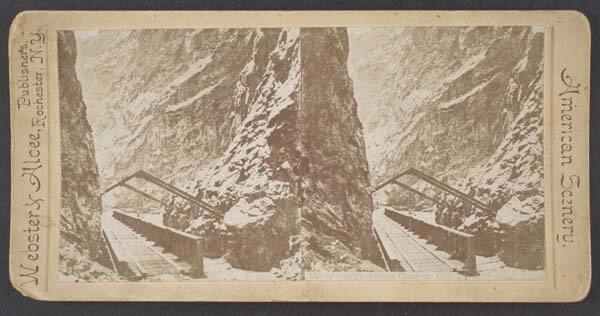 Royal Gorge. Grand Canyon, Colo., from the series "American Scenery"