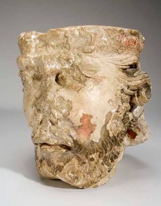 Head of a Bearded and Crowned Man