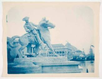 Statue of a Cowboy, from the series of the Chicago World's Fair, 1893