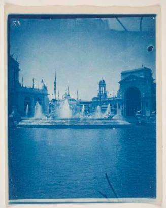 Columbian Fountain, from the series of the Chicago World's Fair, 1893