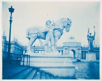 Statues of Labor and of the Republic, from the series of the Chicago World's Fair, 1893