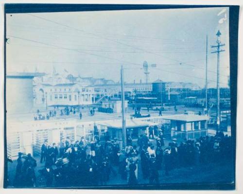 Exit Gates, from the series of the Chicago World's Fair, 1893