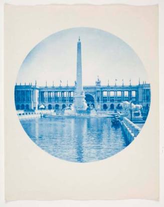 Obelisk and the Colonnade, from the series of the Chicago World's Fair, 1893