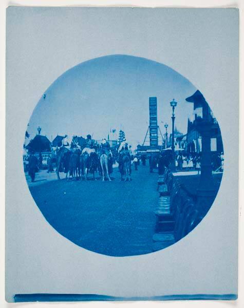 Group of People on Horseback, from the series of the Chicago World's Fair, 1893