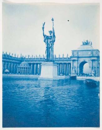 The Statue of the Republic and the Peristyle, from the series of the Chicago World's Fair, 1893