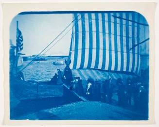 People Boarding Viking Ship, from the series of the Chicago World's Fair, 1893