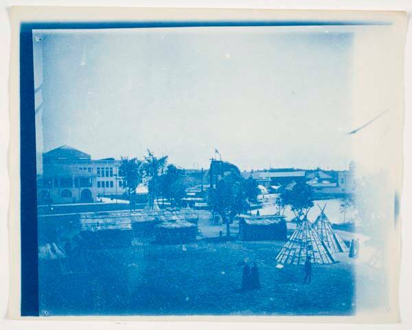 Native American Exhibit, from the series of the Chicago World's Fair, 1893