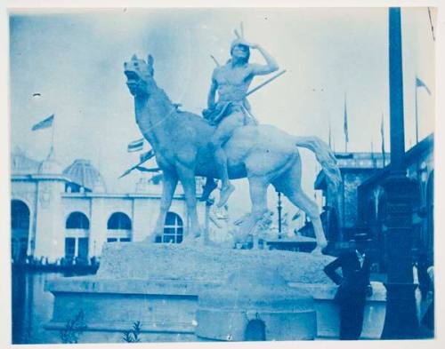 Statue of Indian, from the series of the Chicago World's Fair, 1893