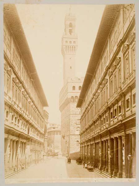 Gli Uffizi con Palazzo Vecchio (The Uffizi with Palazzo Vecchio), Florence