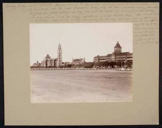 View of the Government Buildings, Bombay India, Jan. 6th-12th, 1895