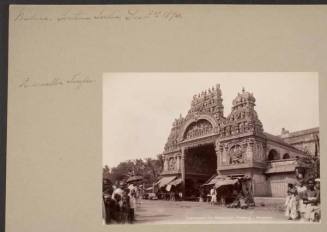 Entrance to the Meenachi Temple, Madura, Southern India
