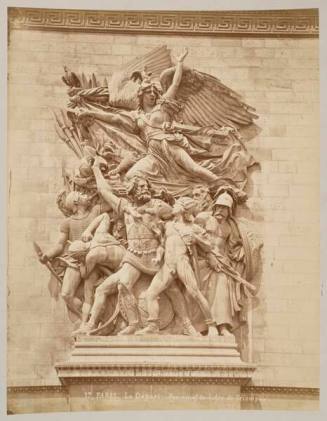 Le Départ.  Bas-relief de l'Arc de Triomphe (The Departure of the Volunteers), Paris, France
