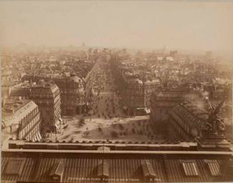 Panorama de Paris. Vue prise au sud de l'Opéra. (Panorama of Paris. View looking south of the Opera.)