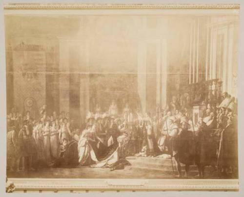 Le sacre de Napoleon 1er, par David (Coronation of Napoleon by J.-L. David)