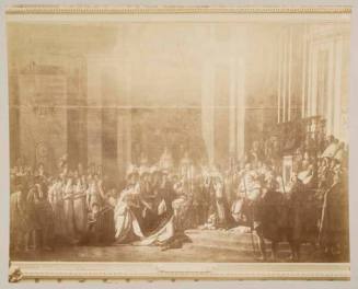 Le sacre de Napoleon 1er, par David (Coronation of Napoleon by J.-L. David)