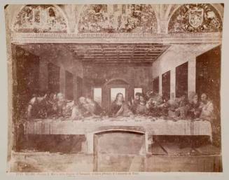 The "Last Supper" by Leonardo da Vinci, Milan (near S. Maria delle Grazie)