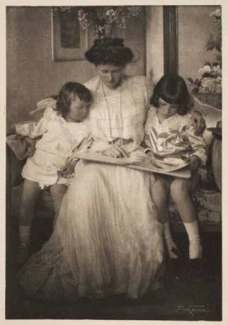Princess Rupprecht and her Children, published in "Camera Work," No. 30, April 1910