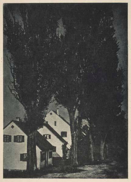 Dachau, published in "Camera Work," No. 7, July 1904