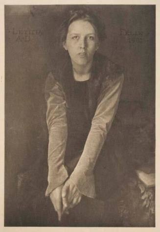Letitia Felix, published in "Camera Work," No. 3, July 1903