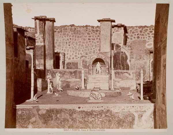 Pompei, Casa di Marco Lucrezio (Pompeii, House of Marcus Lucretius), no. 5047