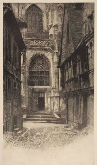 Street in Lisieux, published in "Camera Work," No. 16, October 1906