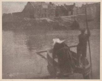 Ferry, Concarneau, published in "Camera Work," No. 7, July 1904