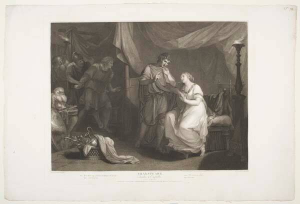 Troilus and Cressida, from "Boydell's Shakespeare Gallery" (Folio edition, Volume II, plate XXXV)
