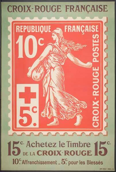 Croix-Rouge Française / Achetez le timbre (French Red Cross / Buy the Stamp)